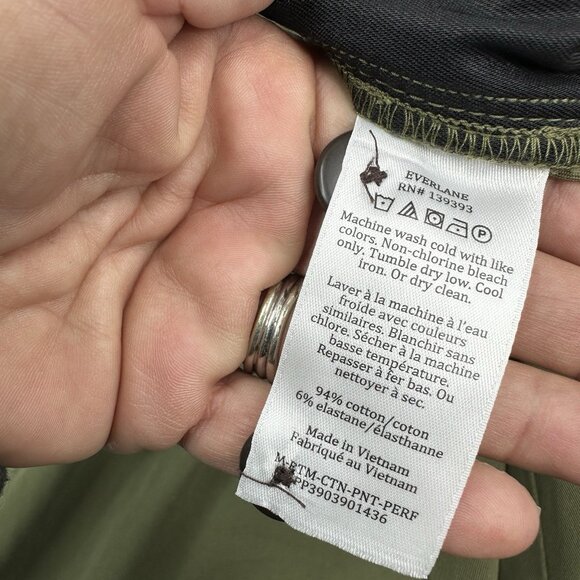 Everlane Uniform Mens NWT Kalamata The Performance Chino Fit Career Pant W32/L32 - Picture 7 of 12